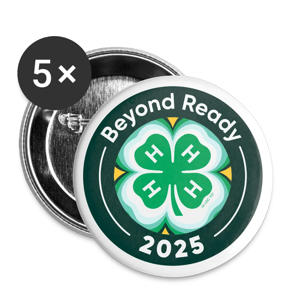 Beyond Ready 2025 Buttons large 2.2'' (5-pack)