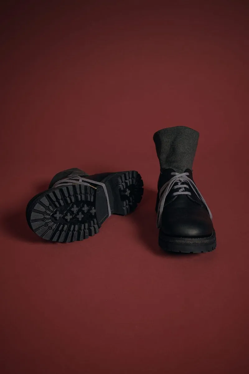 Cotton Rib Derby Shoes