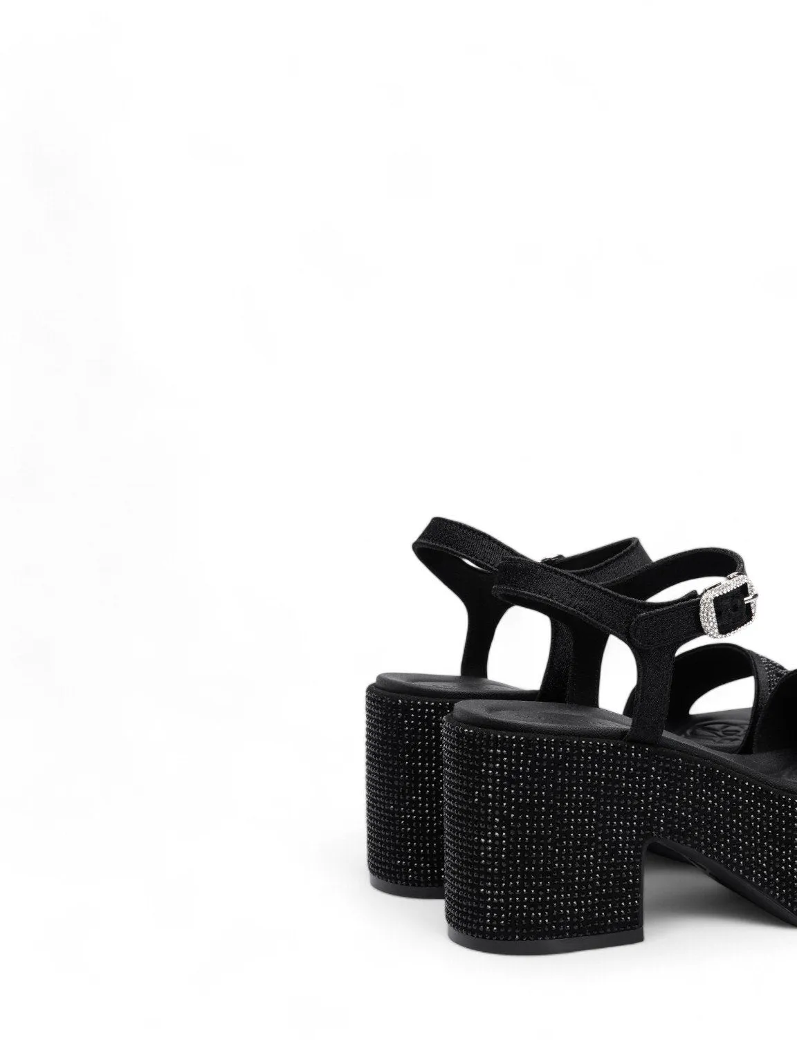 Crystal Glistening Platform Wedges