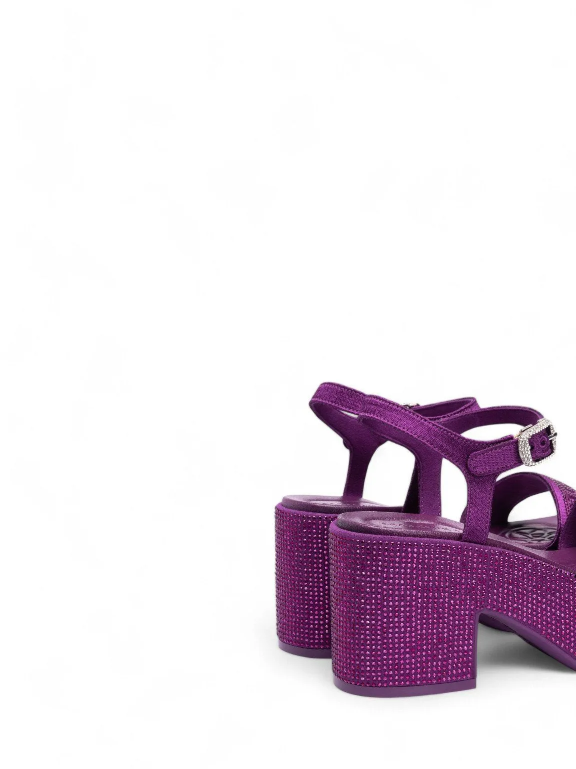 Crystal Glistening Platform Wedges