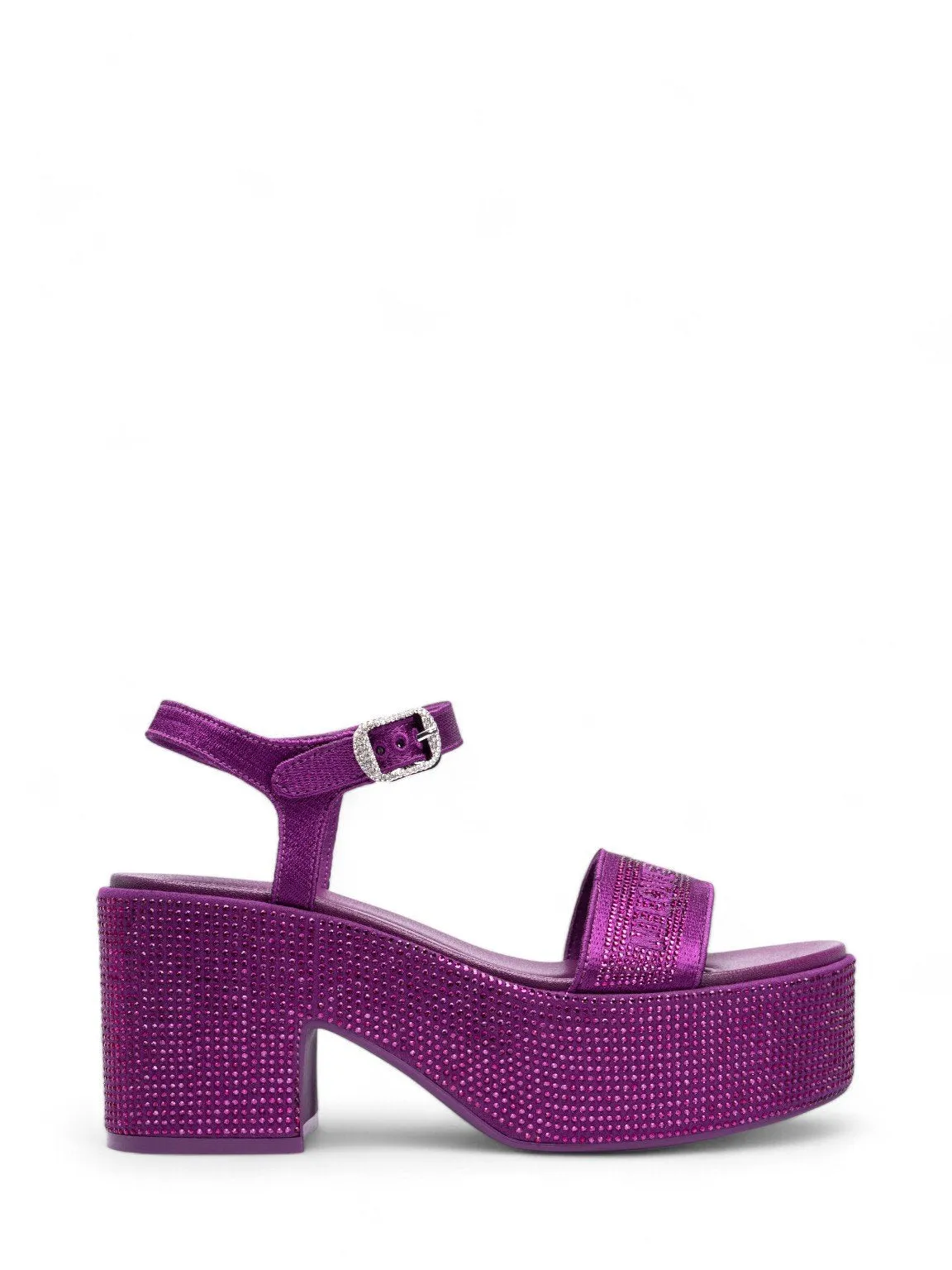 Crystal Glistening Platform Wedges