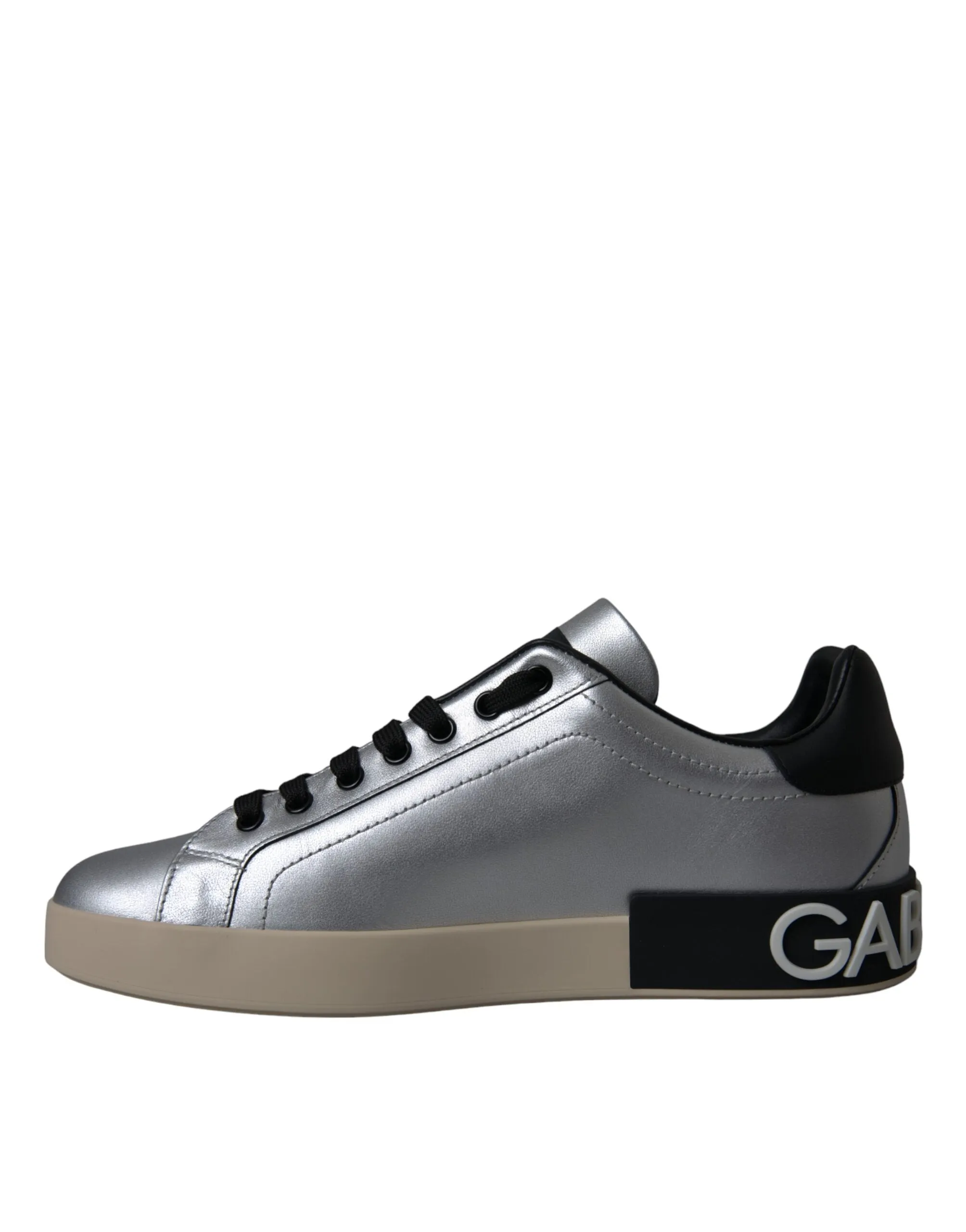 Dolce & Gabbana Men's Portofino Calf Leather Sneakers