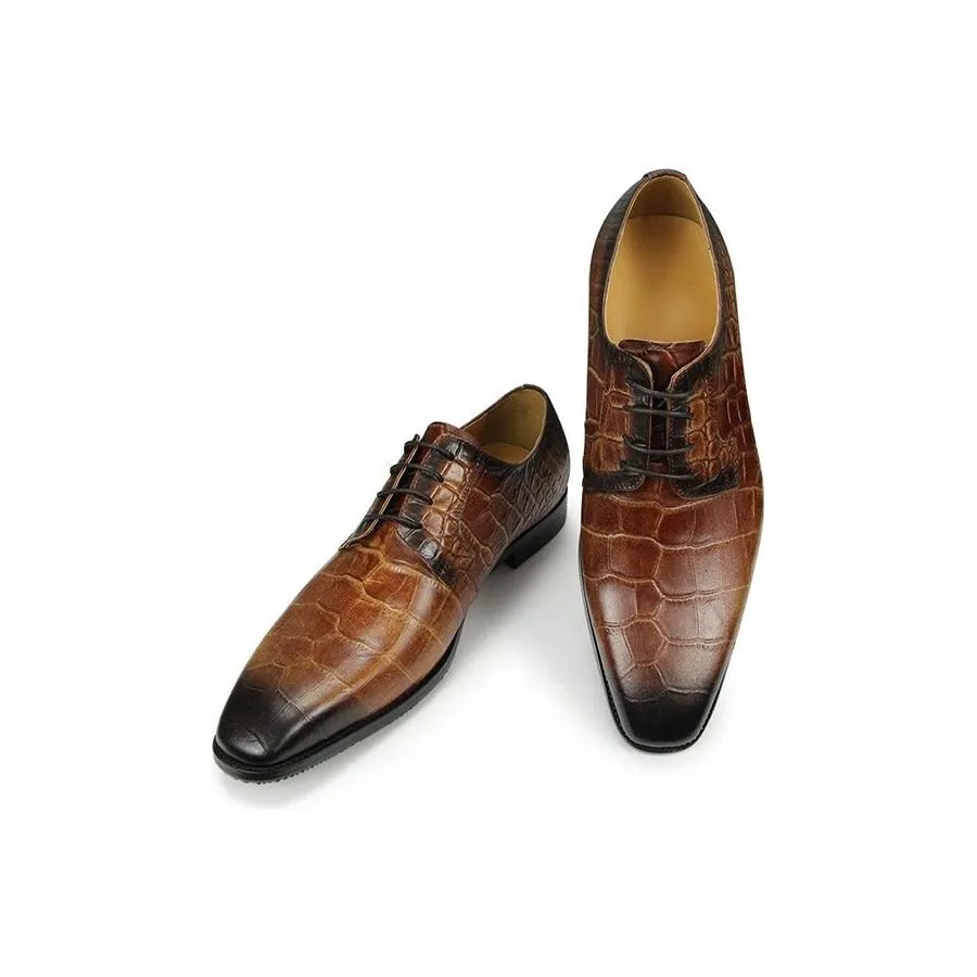 Eldorian Office Patterned Derbys