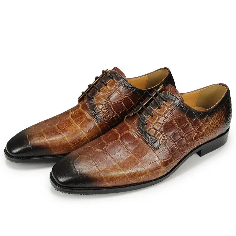 Eldorian Office Patterned Derbys