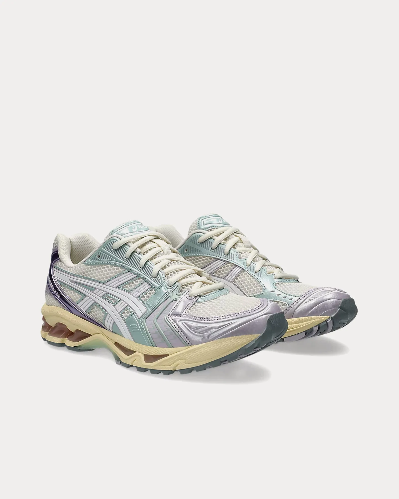 Gel-Kayano 14 Cream / Dusk Violet Low Top Sneakers