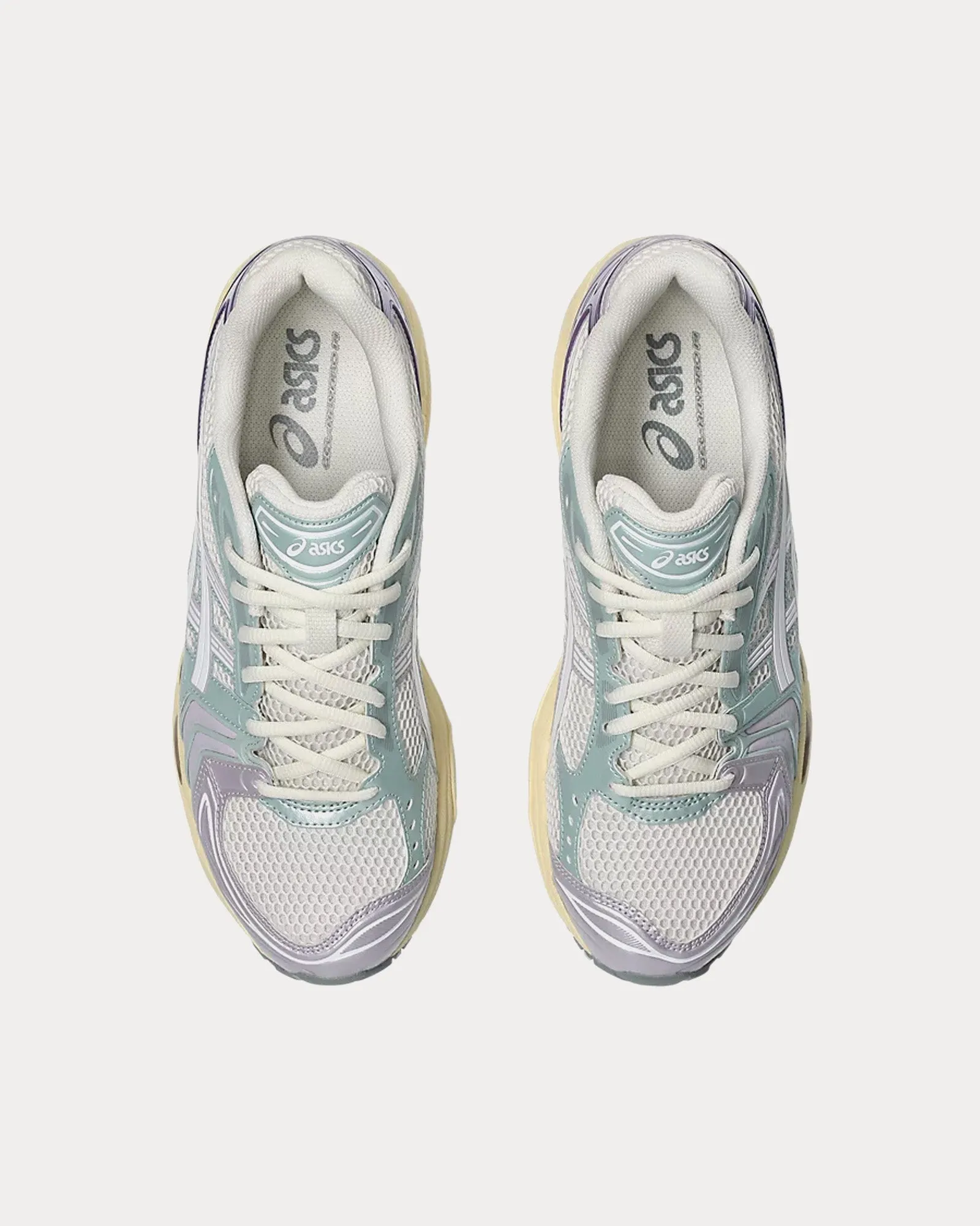 Gel-Kayano 14 Cream / Dusk Violet Low Top Sneakers