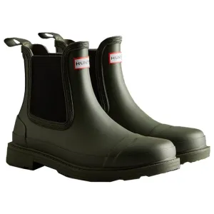 Hunter Wellies Womens Commando Chelsea Boot Olive