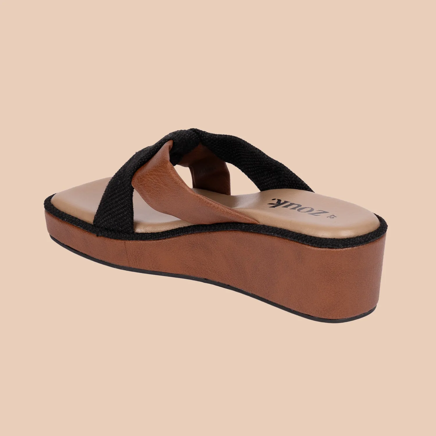 Jet Black Cross Wedges