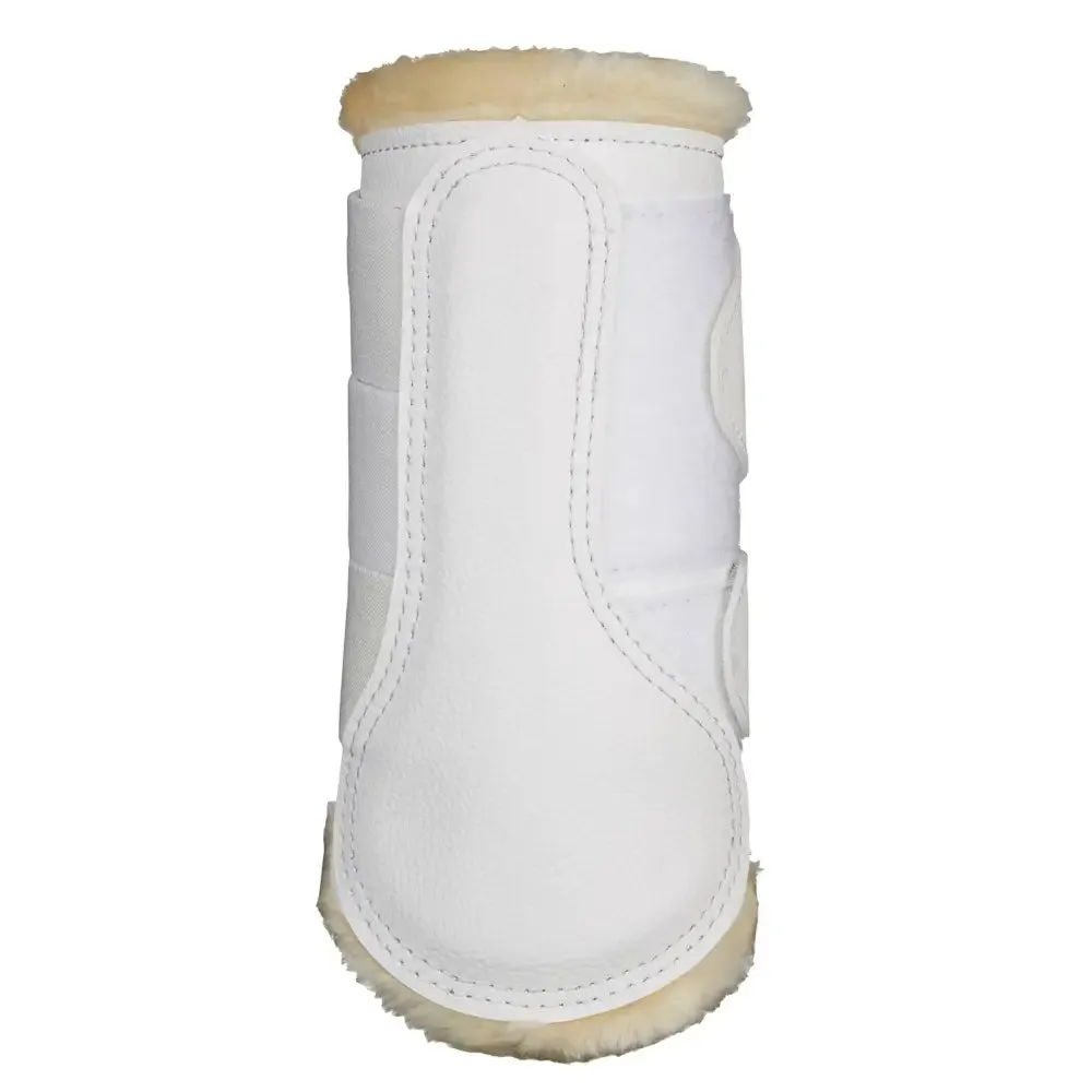 LeMieux Fleece Lined Brushing Boots White