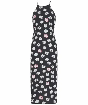 Loretta Dress In Mono Daisy