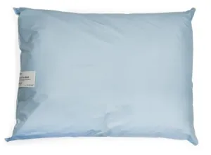 McKesson Bed Pillow 19 X 25 Inch Blue Reusable