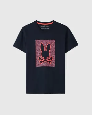 Men's Psycho Bunny Livingston Graphic Tee Navy