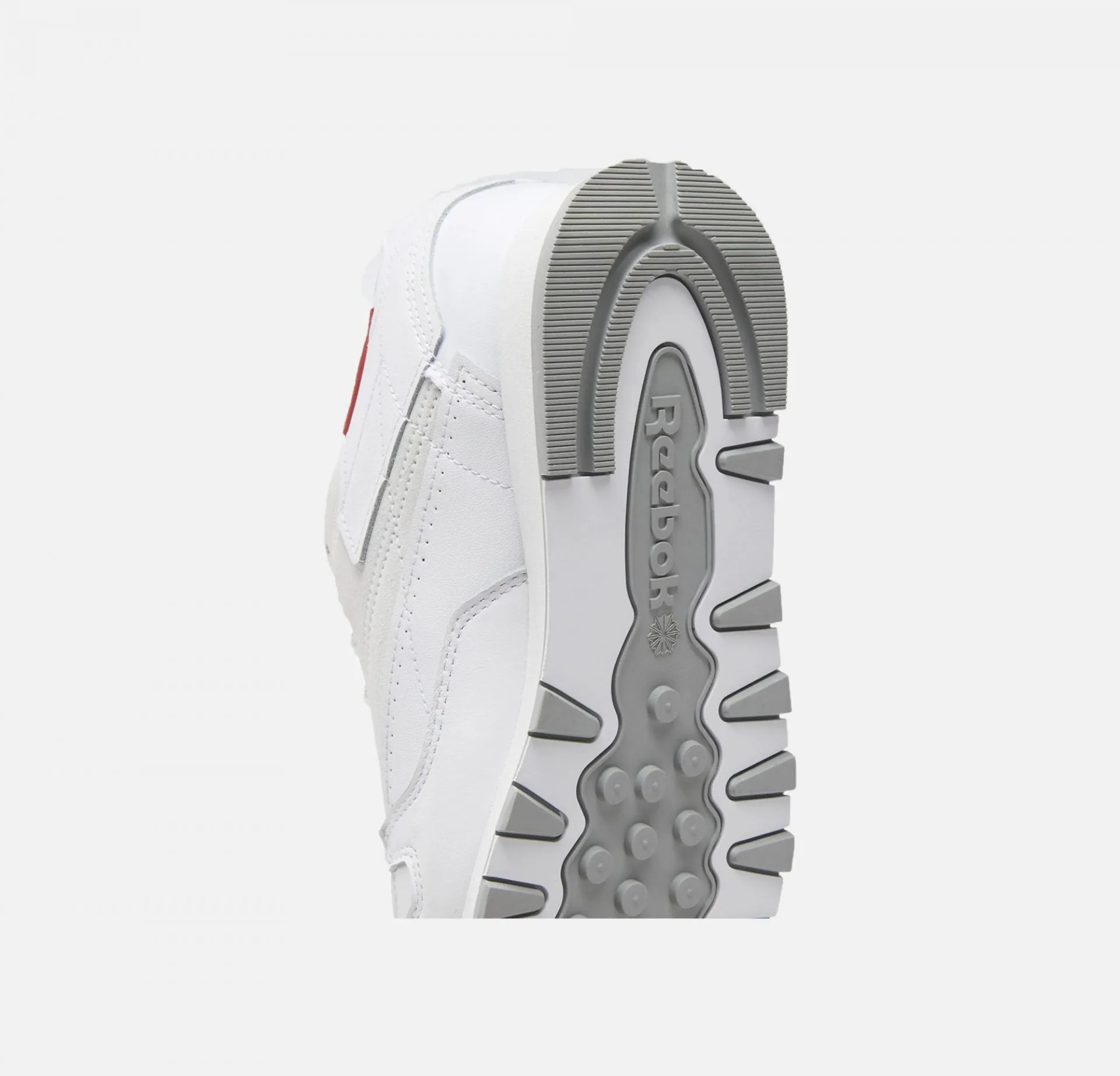 Reebok | CLASSIC LEATHER  { WHITE / PURE GREY