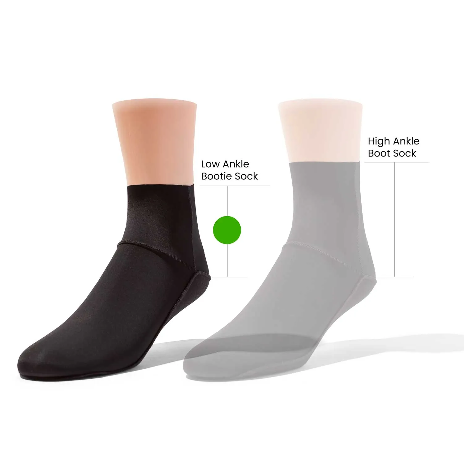 Ultra Thin InvisiLite Quarter Socks for Ankle Booties | Combo 4 Pairs